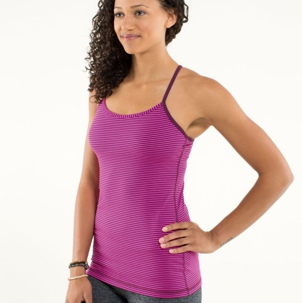 Lululemon Power Y Tank *Luon Light